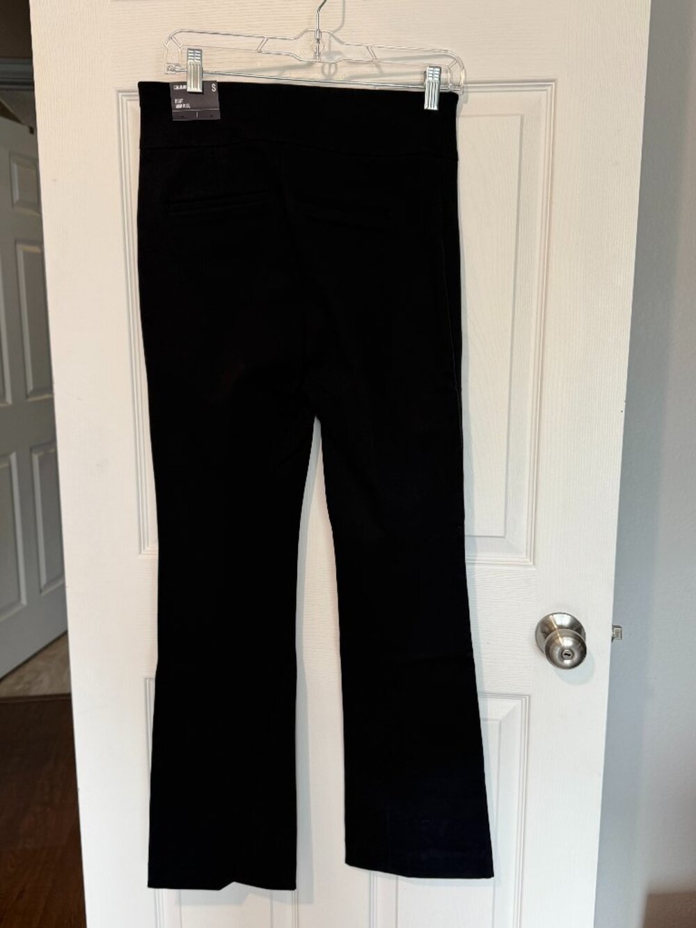 Express Columnist High Rise Bootcut Pants Black Small NWT